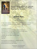 Todesanzeige Alfons Iten